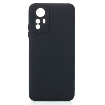 Силиконовый чехол SOFT Silicone Case для Xiaomi Redmi Note 12S (без лого) черный