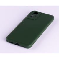 Силиконовый чехол SOFT Silicone Case для Xiaomi Redmi Note 12S (без лого) темно-зеленый