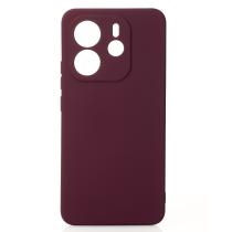 Силіконовий чохол SOFT Silicone Case для телефону Xiaomi Redmi Note 14 4G Europa (без лого) бордовий