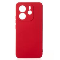Силиконовый чехол SOFT Silicone Case для Xiaomi Redmi Note 14 4G Europa (без лого) красный