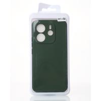 Силиконовый чехол SOFT Silicone Case для Xiaomi Redmi Note 14 4G Europa (без лого) темно-зеленый