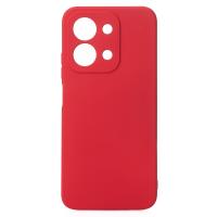 Силиконовый чехол SOFT Silicone Case для Xiaomi Redmi 15C (171 mm) (без лого) красный