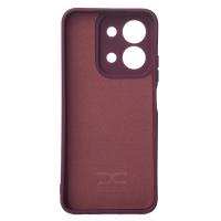 Силіконовий чохол SOFT Silicone Case для телефону Xiaomi Redmi 15C (171 mm) (без лого) бордовий