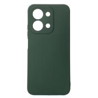 Силиконовый чехол SOFT Silicone Case для Xiaomi Redmi 15C (173 mm) (без лого) темно-зеленый