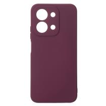 Силиконовый чехол SOFT Silicone Case для Xiaomi Redmi 15C (173 mm) (без лого) бордовый