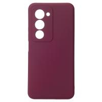 Силіконовий чохол SOFT Silicone Case для телефону Xiaomi Redmi 15 (171 mm) (без лого) бордовий