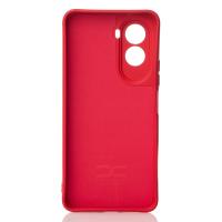 Силиконовый чехол SOFT Silicone Case для Xiaomi Poco M7 4G (без лого) красный
