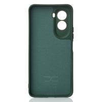 Силіконовий чохол SOFT Silicone Case для телефону Xiaomi Poco M7 4G (без лого) темно-зелений