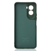 Силіконовий чохол SOFT Silicone Case для телефону Xiaomi Poco M7 4G (без лого) темно-зелений
