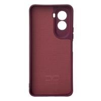 Силіконовий чохол SOFT Silicone Case для телефону Xiaomi Poco M7 4G (без лого) бордовий