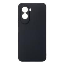 Силіконовий чохол SOFT Silicone Case для телефону Xiaomi Poco M7 4G (без лого) чорний