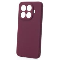 Силиконовый чехол SOFT Silicone Case для Xiaomi 15T Pro (без лого) бордовый