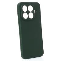 Силиконовый чехол SOFT Silicone Case для Xiaomi 15T Pro (без лого) темно-зеленый