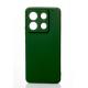Силіконовий чохол SOFT Silicone Case для телефону Xiaomi Redmi Note 13 Pro 5G/ Poco X6 5G (без лого) темно-зелений
