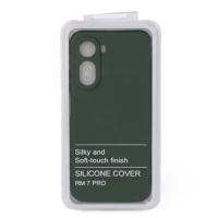 Силиконовый чехол SOFT Silicone Case для Xiaomi Redmi A7 Pro темно-зеленый