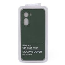 Силіконовий чохол SOFT Silicone Case для телефону Xiaomi Redmi A7 Pro темно-зелений