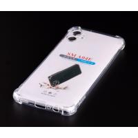 Силиконовый чехол WS SHOCKPROOF для Samsung A04e прозрачный