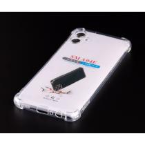 Силиконовый чехол WS SHOCKPROOF для Samsung A04e прозрачный