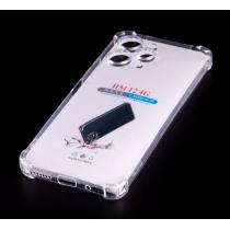 Силиконовый чехол WS SHOCKPROOF для Xiaomi Redmi 12 прозрачный