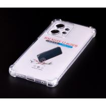 Силиконовый чехол WS SHOCKPROOF для Xiaomi Redmi Note 12 4G прозрачный