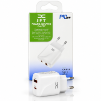 СЗУ DC блок (1 PD / 20W Fast Charger + 1 QC3.0) (CA-F17) белый