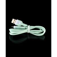 USB cable DC micro (CL-12) 2.1A зеленый