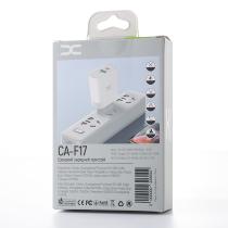 (уцінка) МЗП DC блок (1 PD / 20W Fast Charger + 1 QC3.0) (CA-F17) білий
