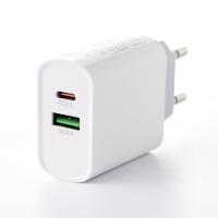 (уцінка) МЗП DC блок (1 PD / 20W Fast Charger + 1 QC3.0) (CA-F17) білий