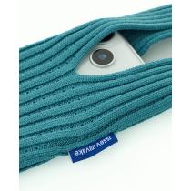 Вязаная сумка Pleated Pocket для iPhone (80 см) peacock