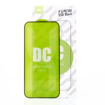 Захисне скло DC для iPhone 16 Pro Max чорний