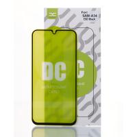 Защитное стекло DC для Samsung A34 черный