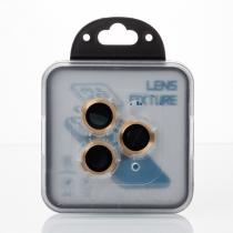 Захисне скло для камери DARK (BOX) iPhone 11 Pro / iPhone 11 Pro Max / iPhone 12 Pro золотий