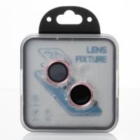 Захисне скло для камери DARK (BOX) iPhone 13 / iPhone 13 mini рожевий