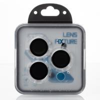 Захисне скло для камери DARK (BOX) iPhone 13 Pro / iPhone 13 Pro Max срібний