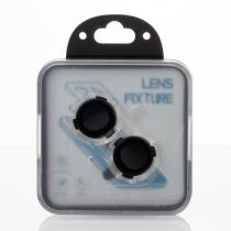 Захисне скло для камери DARK (BOX) iPhone 14 / iPhone 14 Plus / iPhone 15 / iPhone 15 Plus чорний