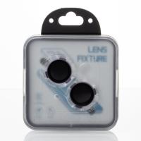 Захисне скло для камери DARK (BOX) iPhone 14 / iPhone 14 Plus / iPhone 15 / iPhone 15 Plus темно-фіолетовий