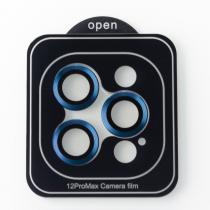 Захисне скло для камери DARK iPhone 12 Pro Max синій