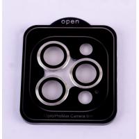 Захисне скло для камери DARK iPhone 13 Pro / iPhone 13 Pro Max срібний