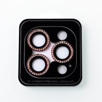 Защитное стекло для камеры DIAMOND iPhone 15 Pro / iPhone 15 Pro Max красный