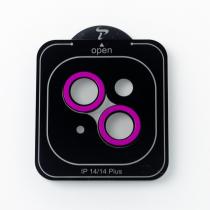 Захисне скло для камери LUMINOURS iPhone 14 / iPhone 14 Plus фіолетовий