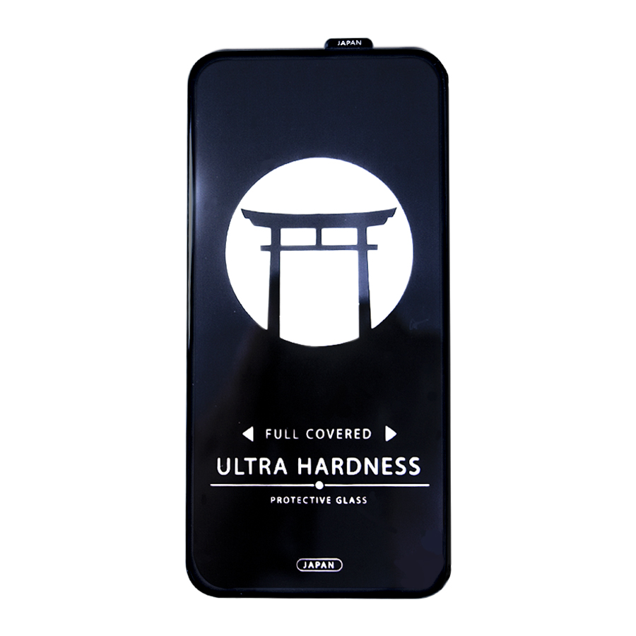 Защитное стекло Japan HD++ для iPhone 12/12 Pro (6.1") черный