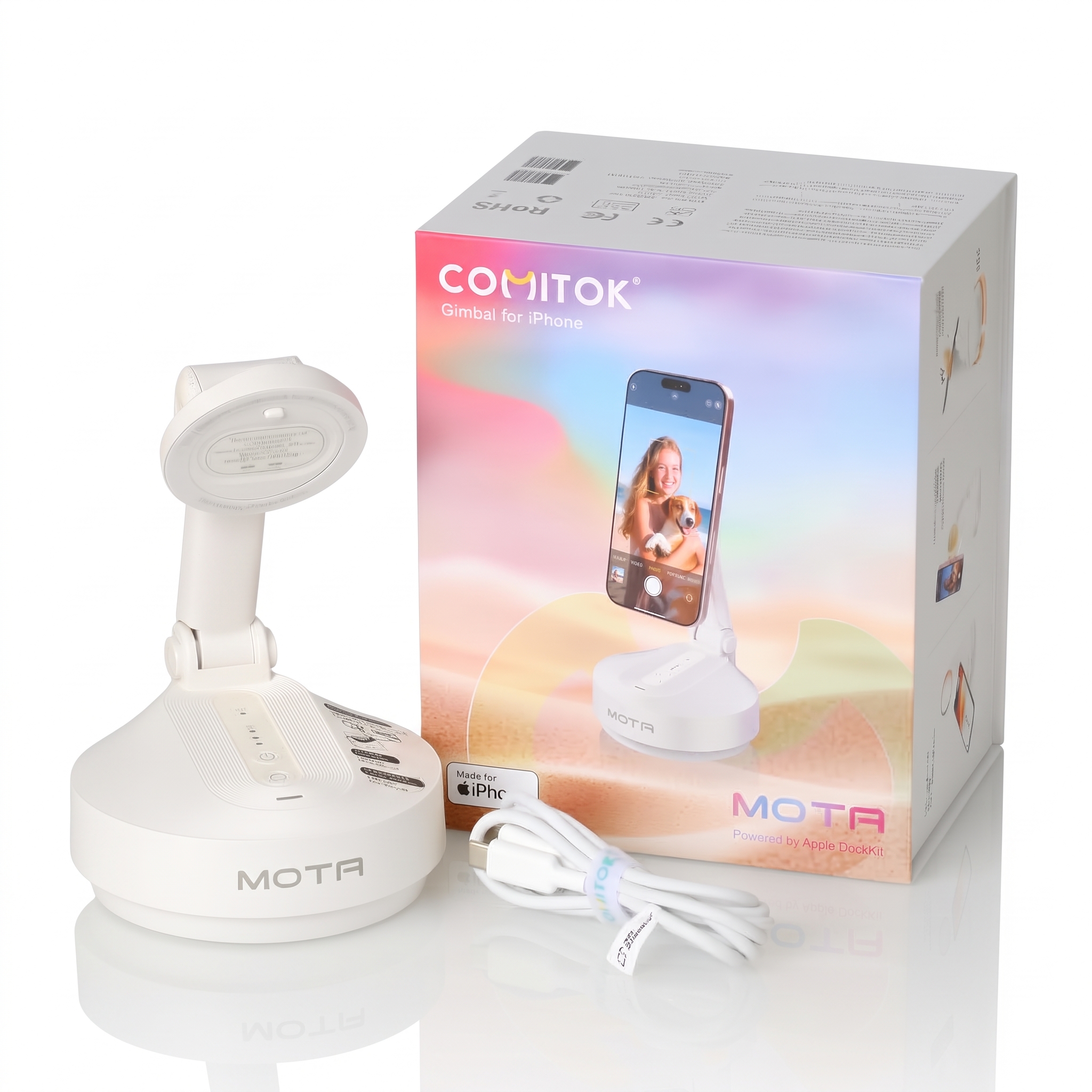 Держатель для телефона Comitok MOTA white