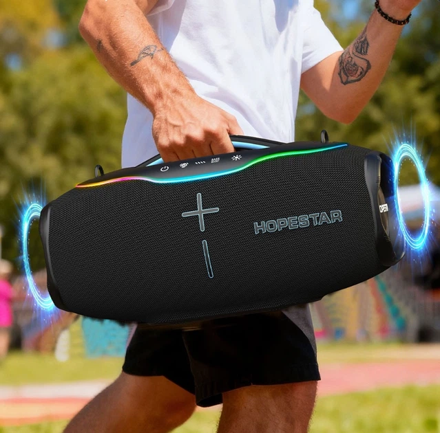 Колонка Bluetooth Hopestar H90 gray