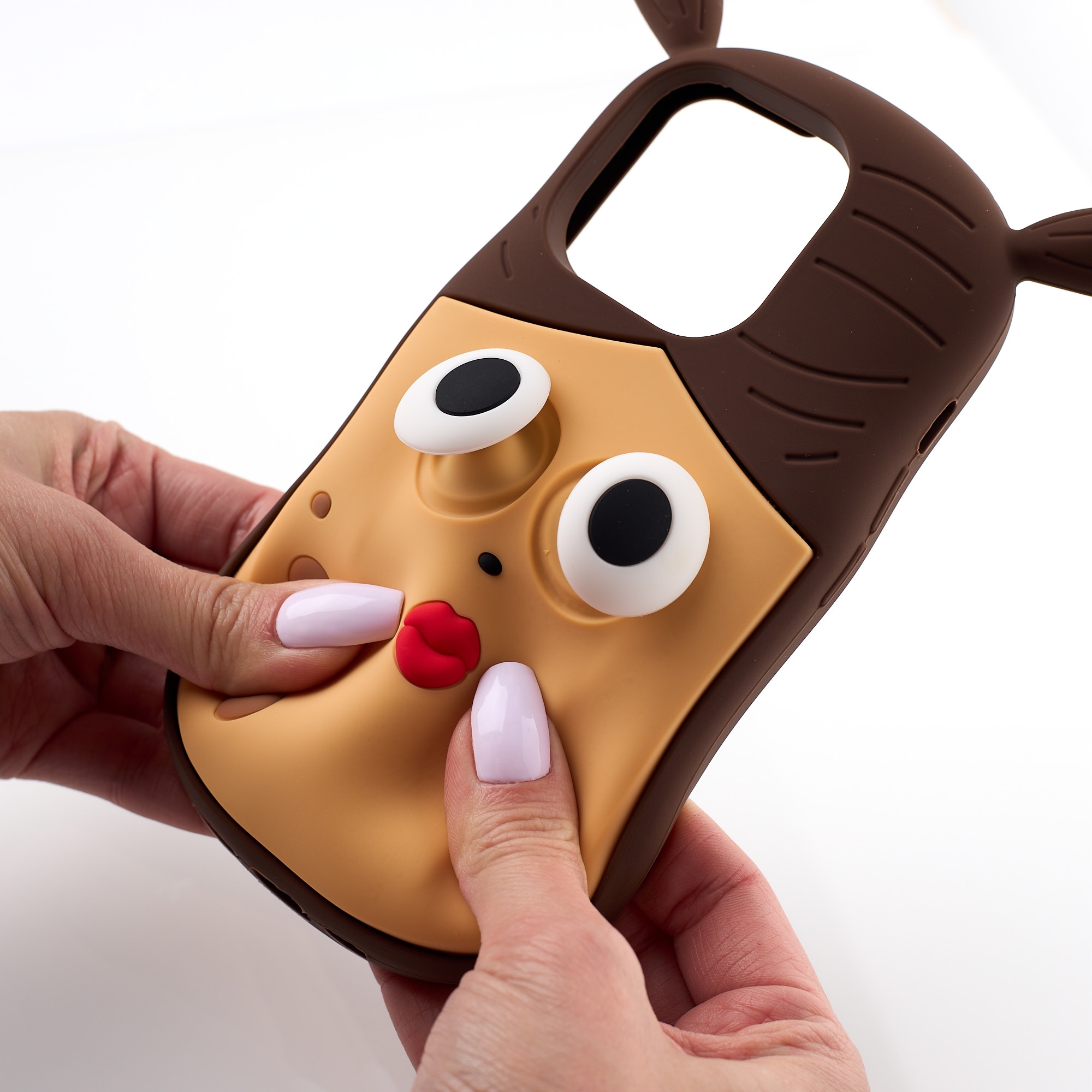 Силиконовый чехол FACE CASE для iPhone 13 Pro boy. Аксессуары оптом в ...
