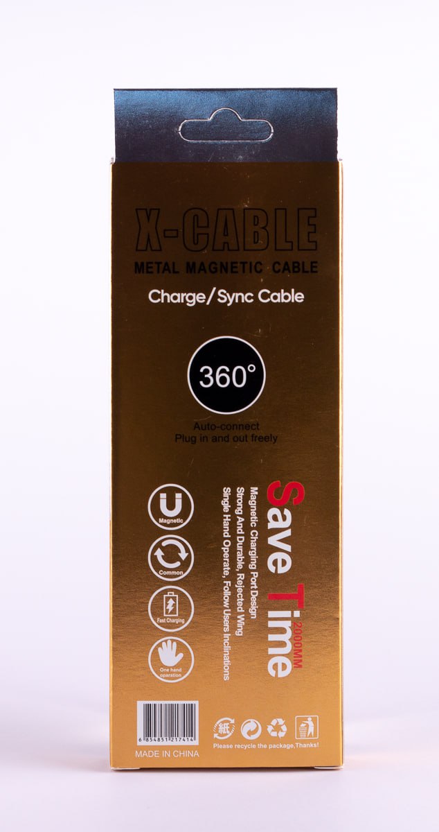 USB cable X-Cable 3in1 Magnetic, Lightning/MicroUSB/Type-C черный ...