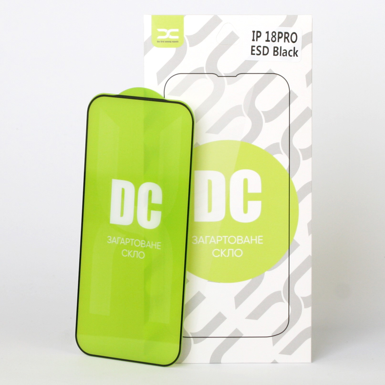 Захисне скло DC для iPhone 18 Pro чорний