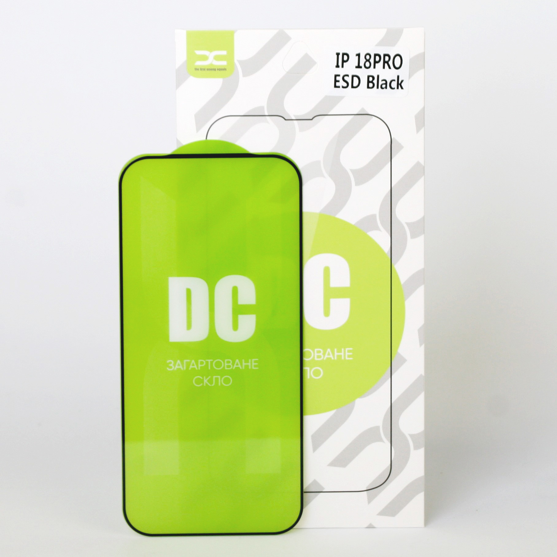 Захисне скло DC для iPhone 18 Pro чорний